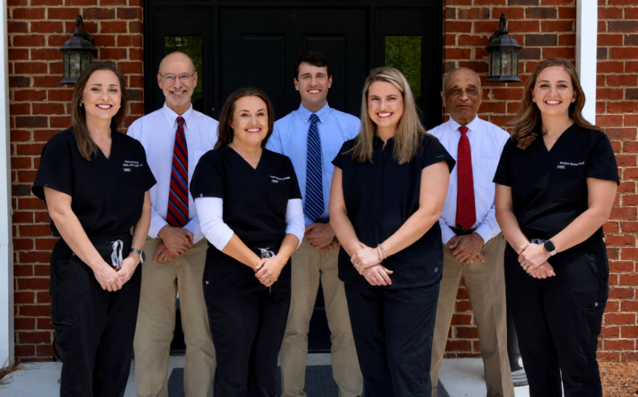 The Effingham Medical Partners provider team outside the office